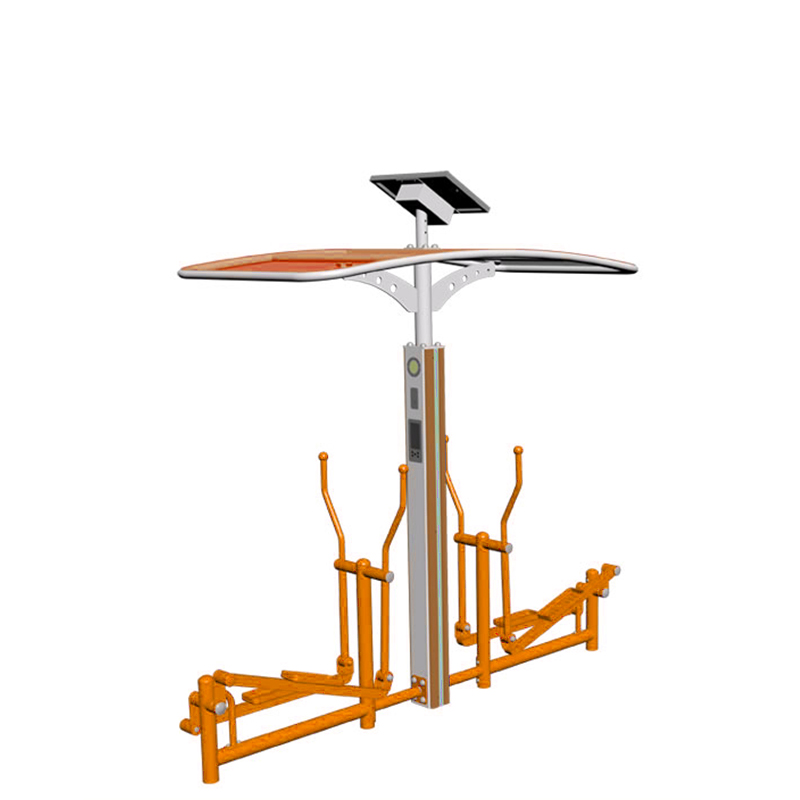 智能双位平步机 - leyu.乐鱼官网校园健身路径设备。